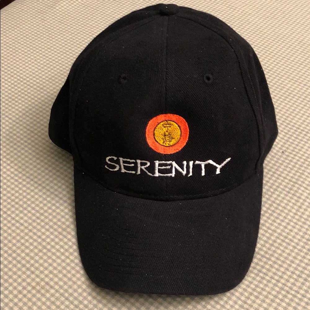 Serenity 2005 Science Fiction Promo Ball Cap Black & Orange Rare Original #1204